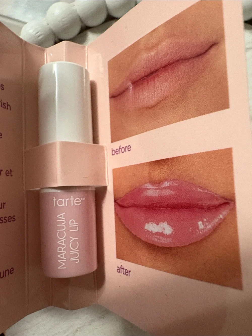 Tarte maracuja juicy lip hydrating balm gloss-Rose
